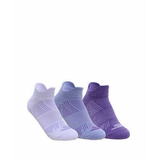 Skechers 3Pk Toe / Heel Terry Low Cut Women - Purple