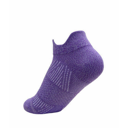 Skechers 3Pk Toe / Heel Terry Low Cut Women - Purple