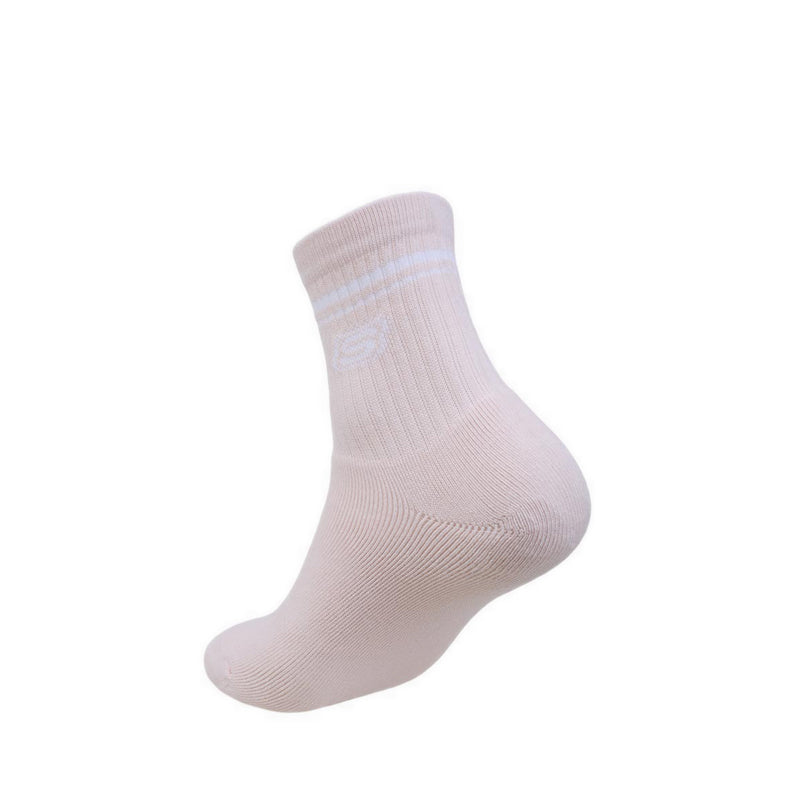Skechers 3Pk Womens Full Terry Low Crew - Light Pastel Pink