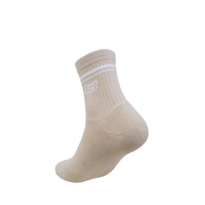 Skechers 3Pk Womens Full Terry Low Crew - Light Pastel Pink