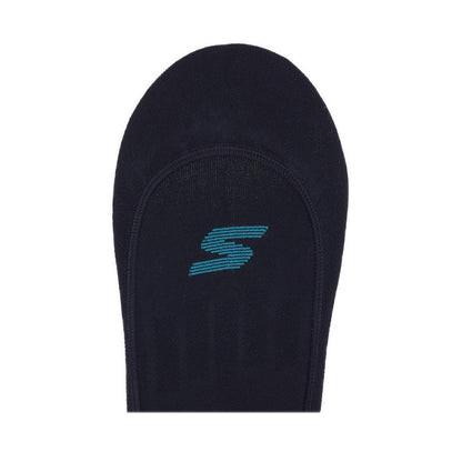 SKECHERS MEN 3PK MICROFIBER NON TERRY SUPERLOW LINER SOCKS - BLACK