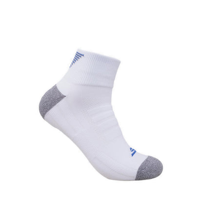 Skechers 3PK 1/2 Terry Qtr Crew Men Socks - Blue Combo