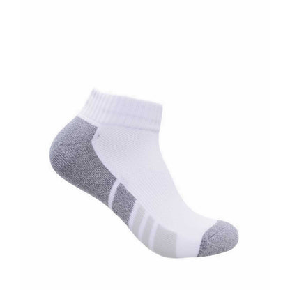 Skechers 3pk Mens 1/2 Terry Qtr Crew Men - White/Blue