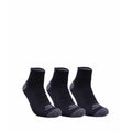 Skechers 3pk Mens 1/2 Terry Qtr Crew Men - Black Combo