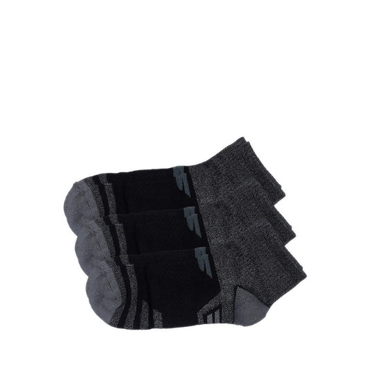 Skechers 3pk Select Terry Quarter Crew Men - Black