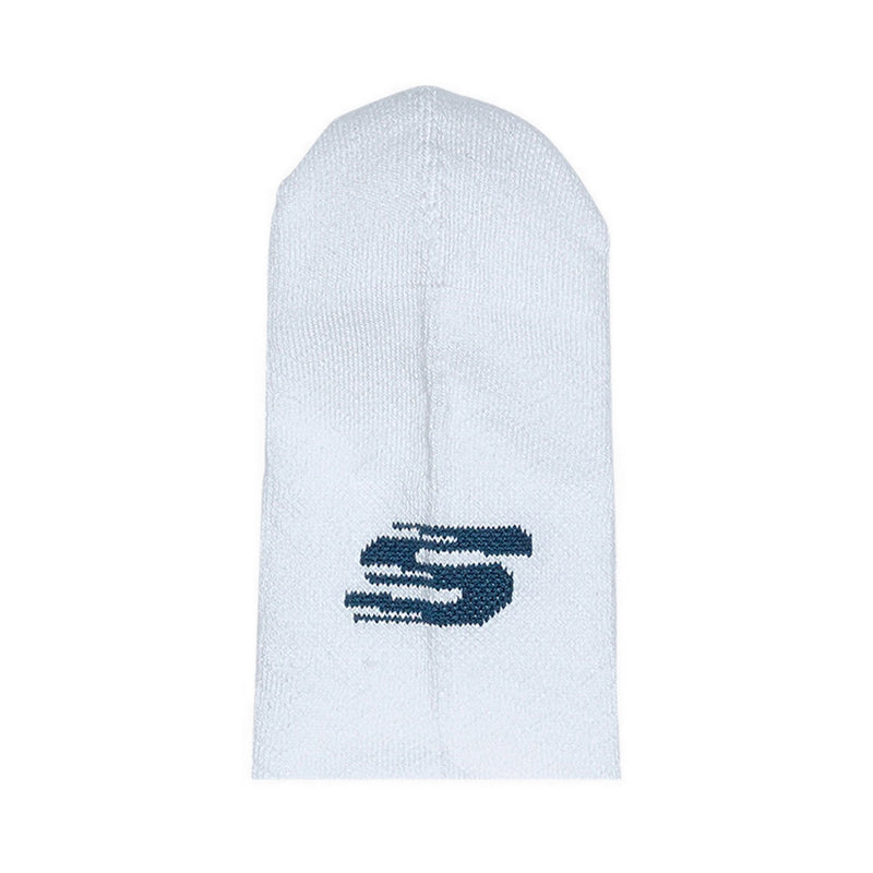 Skechers 3Pk 1/2 Terry Qtr Crew Men - White Blue
