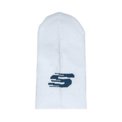 Skechers 3Pk 1/2 Terry Qtr Crew Men - White Blue