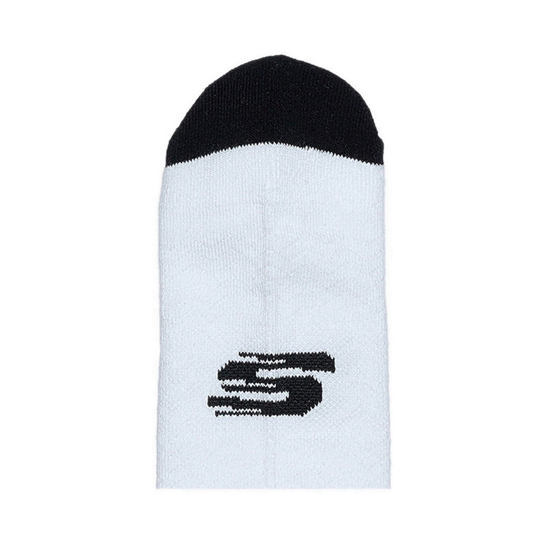 Skechers 3Pk 1/2 Terry Qtr Crew Men - White