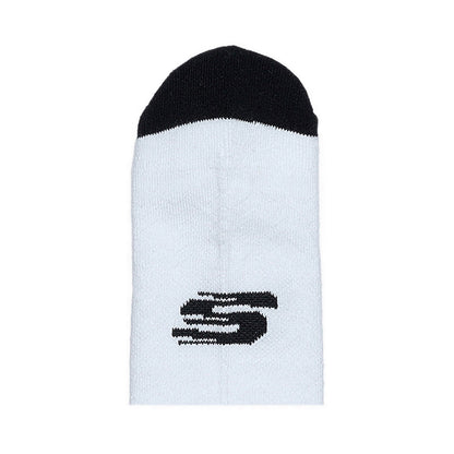 Skechers 3Pk 1/2 Terry Qtr Crew Men - White