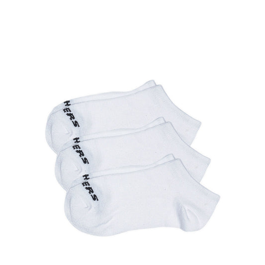 SKECHERS WOMEN 3PK LOW CUT SOCKS - WHITE