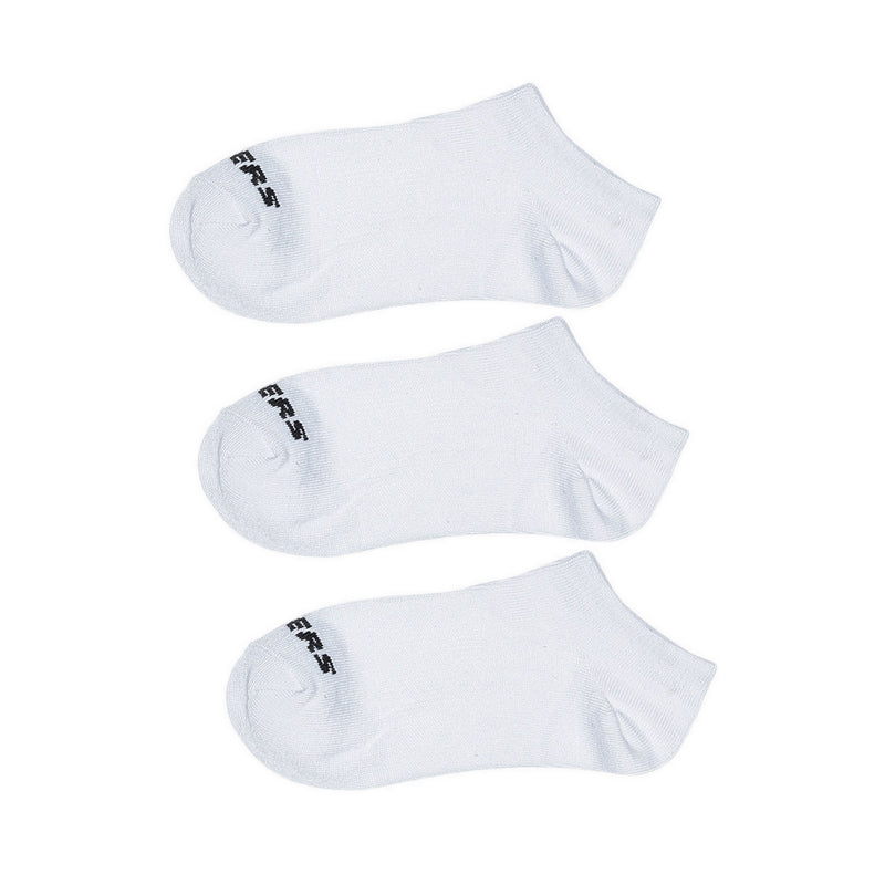 SKECHERS WOMEN 3PK LOW CUT SOCKS - WHITE