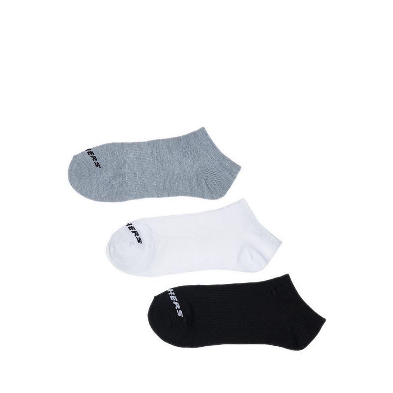 SKECHERS MEN 3PK LOW CUT SOCKS - MIXED COLOR
