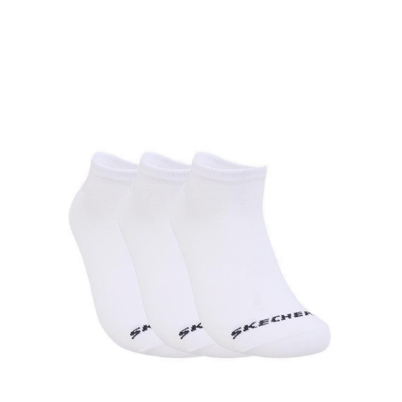 Skechers Men 3Pk Low Cut Socks - White