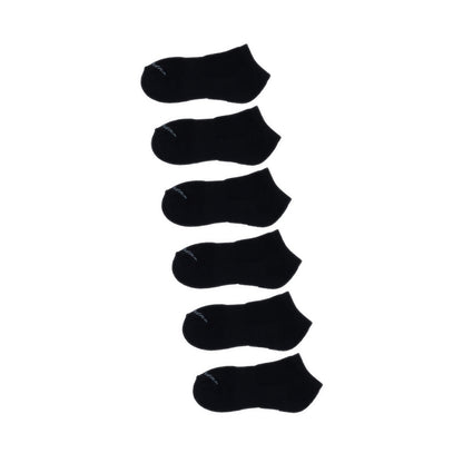 SKECHERS SP 6PK LOW CUT SOCK UNISEX - BLACK