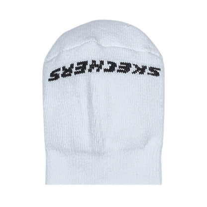 SKECHERS SP 6PK LOW CUT SOCK UNISEX - WHITE