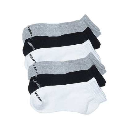 SKECHERS UNI 6PK QUARTER SOCK M107 UNISEX - MULTICOLOR