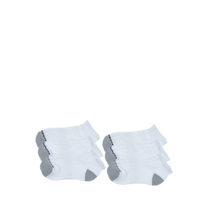 SKECHERS SP 6PK QUARTER SOCK UNISEX - WHITE