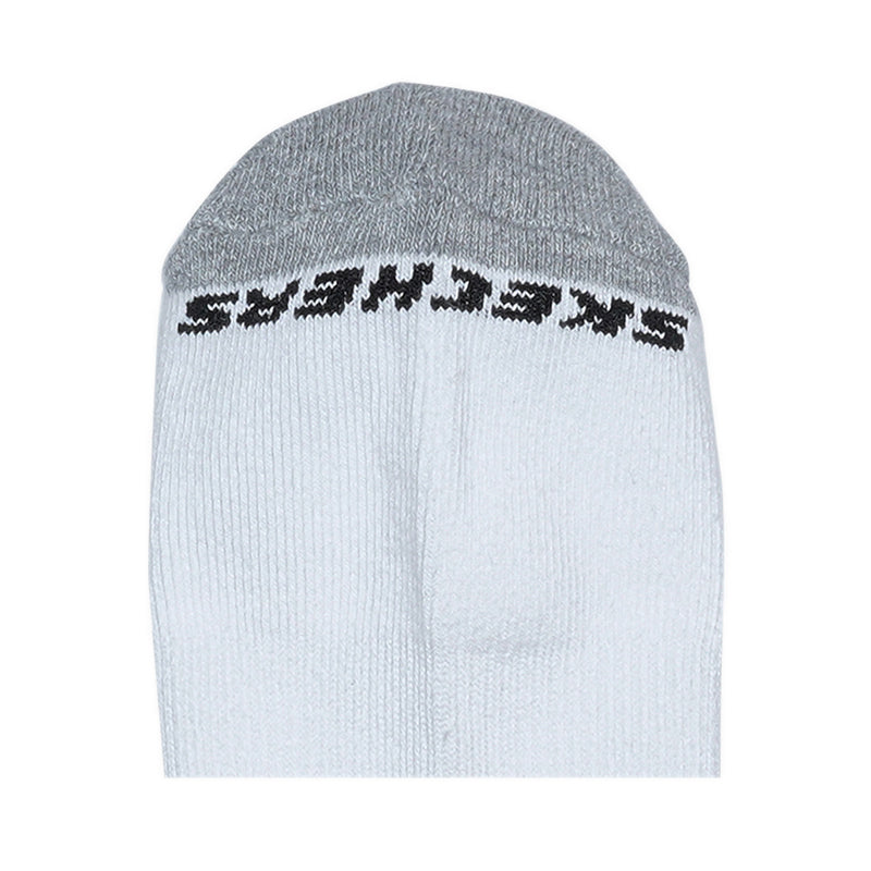 SKECHERS SP 6PK QUARTER SOCK UNISEX - WHITE