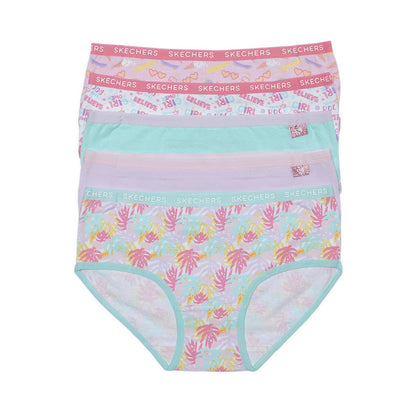 SKECHERS SWEET HEART 4 PACK GIRLS - PURPLE