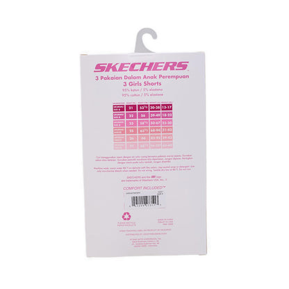 Skechers Ske Friendship Girls 5 Pck - Multicolor Pink