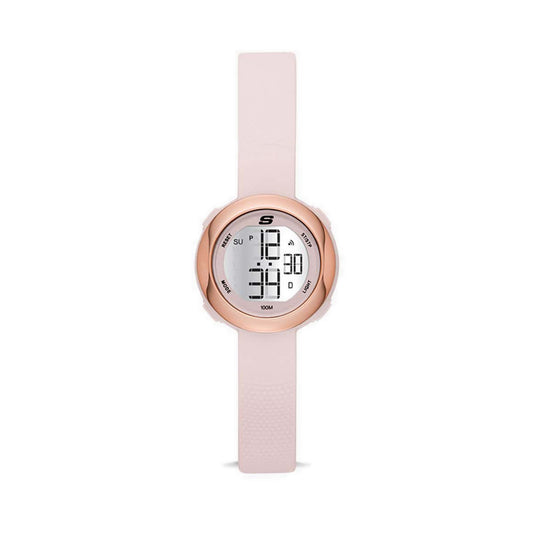 SKECHERS WOMEN SUNRIDGE DIGITAL WATCH - PINK