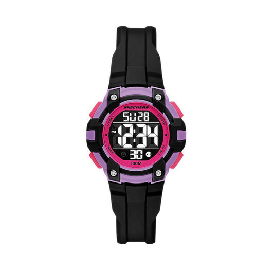 Skechers Anoka Women's Digital Watch - Black