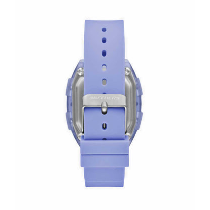 Skechers Sawtelle Digital Women's Watch - Lavender