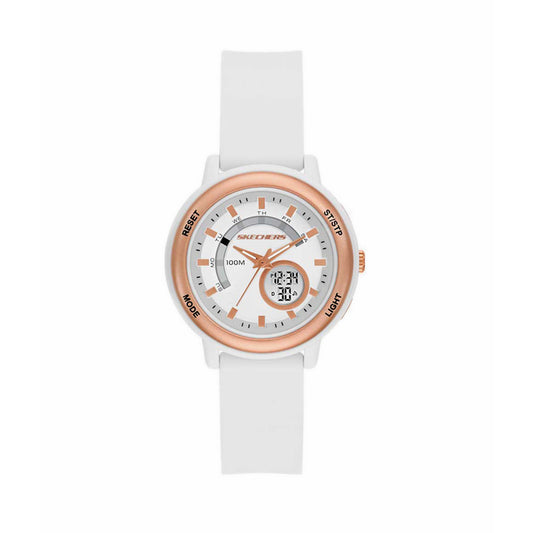Skechers Salerno Ana-Digi Women's Watch - White