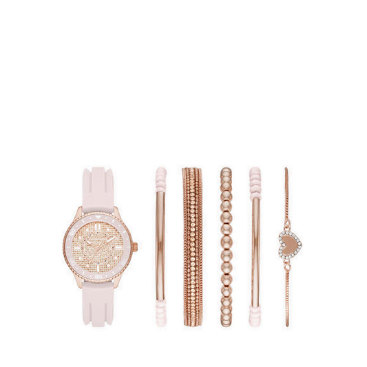 Skechers Pave Women's Set Watch - Pink