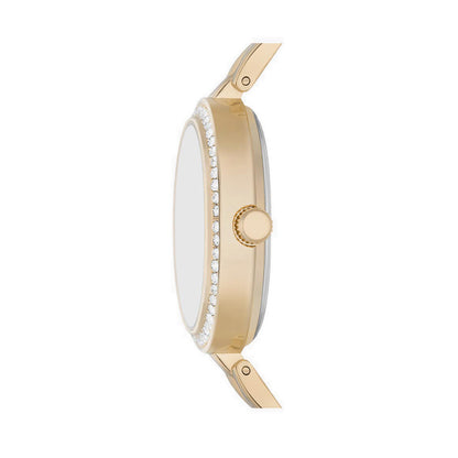 Skechers Gold Glitz Tbar Women's Set Watch - Gold