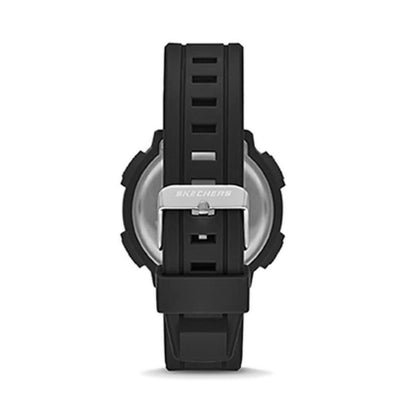 SKECHERS MEN RUHLAND DIGITAL WATCH - BLACK
