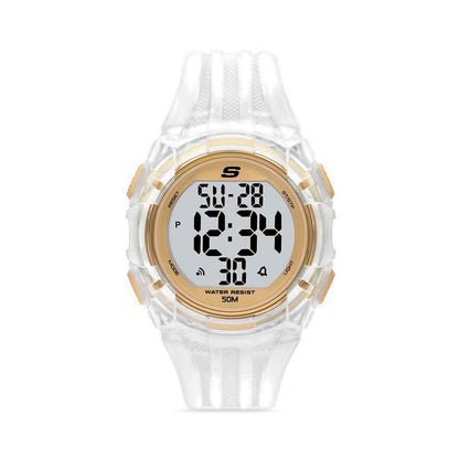 Skechers El Porto Digital Watch Men - Clear
