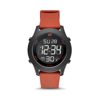 SKECHERS ROSENCRANS DIGITAL WATCHES MEN - RED