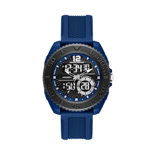 Skechers Greencraig Men's Ana-Digi Watch - Blue