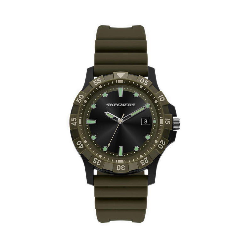 Skechers Glen Oaks Men's Watch - Olive