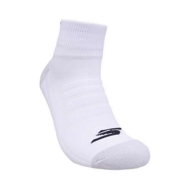 Skechers Golf 3Pk 1/2 Terry Qtr Crew Sock Men's -White