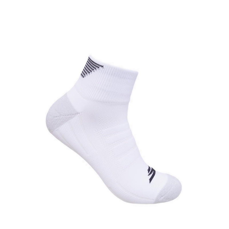 Skechers Golf 3Pk 1/2 Terry Qtr Crew Sock Men's -White
