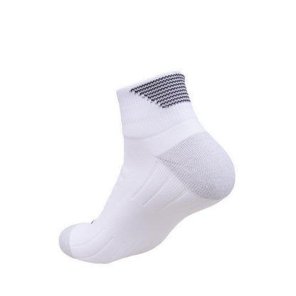 Skechers Golf 3Pk 1/2 Terry Qtr Crew Sock Men's -White