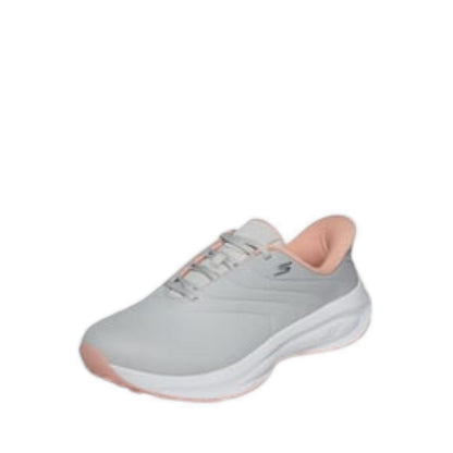 Skechers Golf Flow Twist-Fit Si Women's Shoes - Lt Grey /Pink
