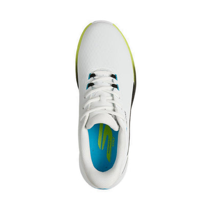 Skechers Golf Pure Si Shoes Men's - White Synthetic /Black/Multi Trim
