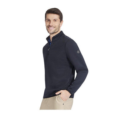 Skechers Golf Gowalk Ottoman 1/4 Zip Outerwear Men's - Black