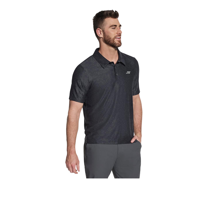 Skechers Golf Godri All Day Printed Men's Polo - Black
