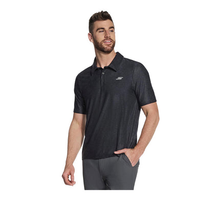 Skechers Golf Godri All Day Printed Men's Polo - Black